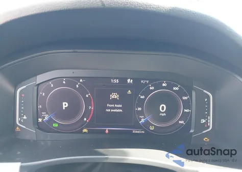 2022 Volkswagen Atlas 3.6L V6 Se W/Technology from USA, damaged, VIN 1V2HR2CA6NC565589